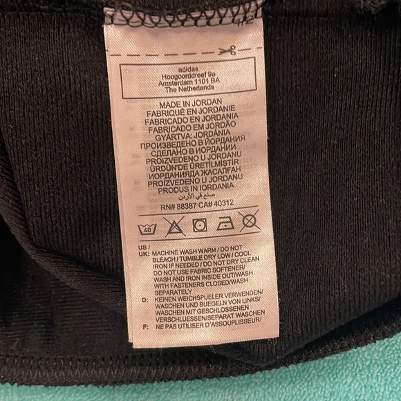 Adidas men’s Essentials three-stripe track jacket size XL - Picture 9 of 11